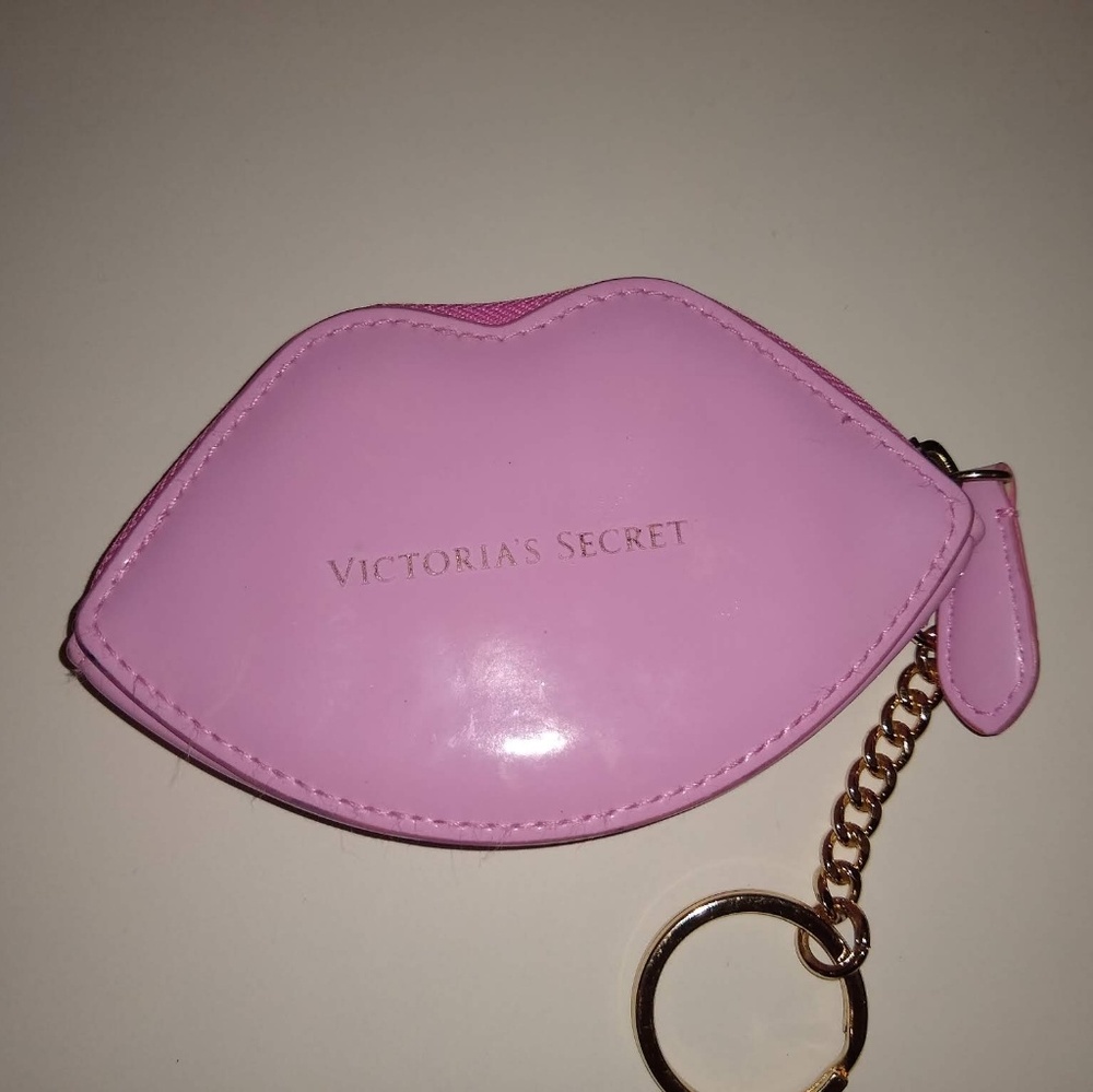 Victoria's secret lips coin purse